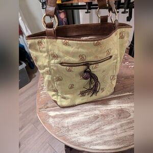 Tommy Bahama Monkey Shoulder Purse Bag